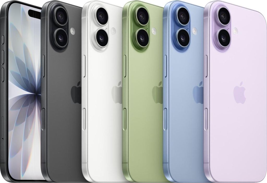 Apple iPhone 17 , 16 cm (6.3"), 2622 x 1206 px, 512 Go, 48 Image du produit 