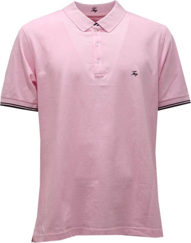 1673AH polo uomo FAY pink Baumwolle polo-shirt man