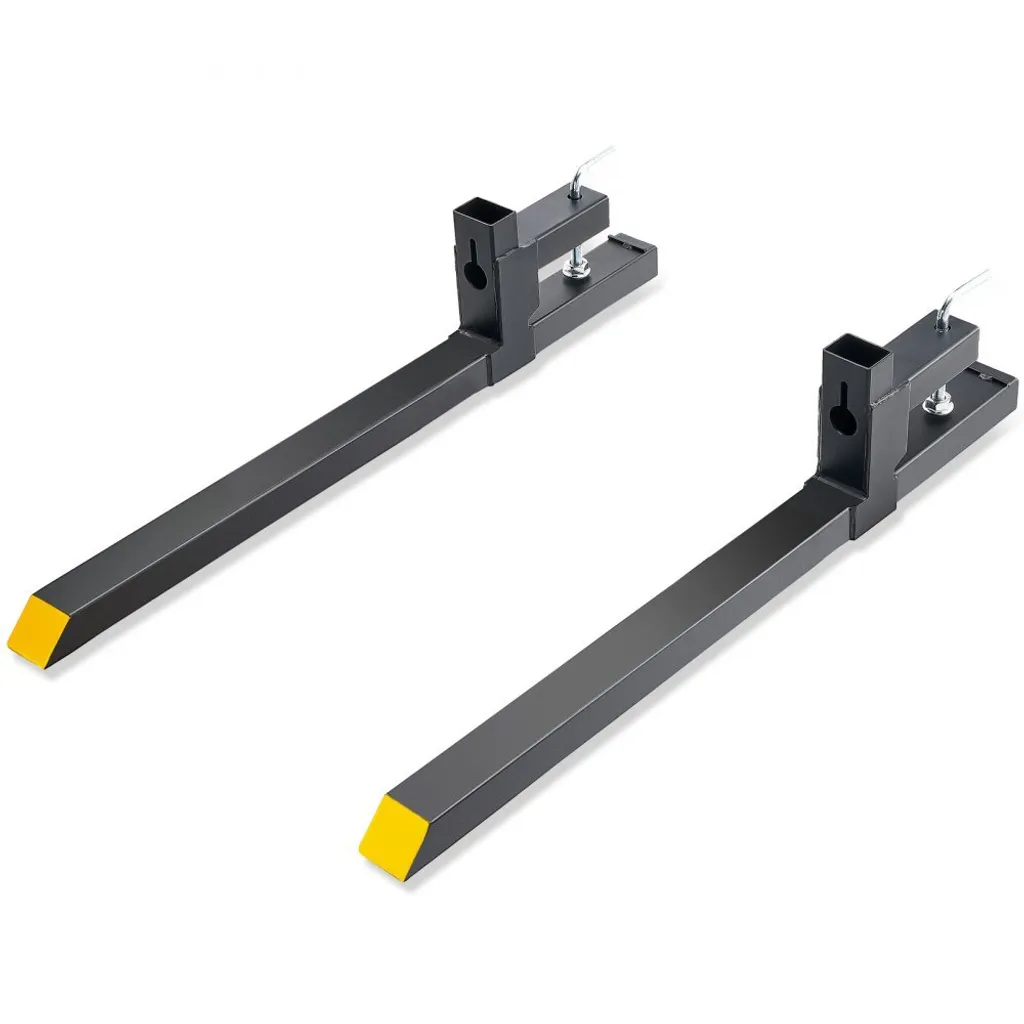 Fourches de Levage pour Chargeur Frontal 1090mm avec Tablier de 907kg