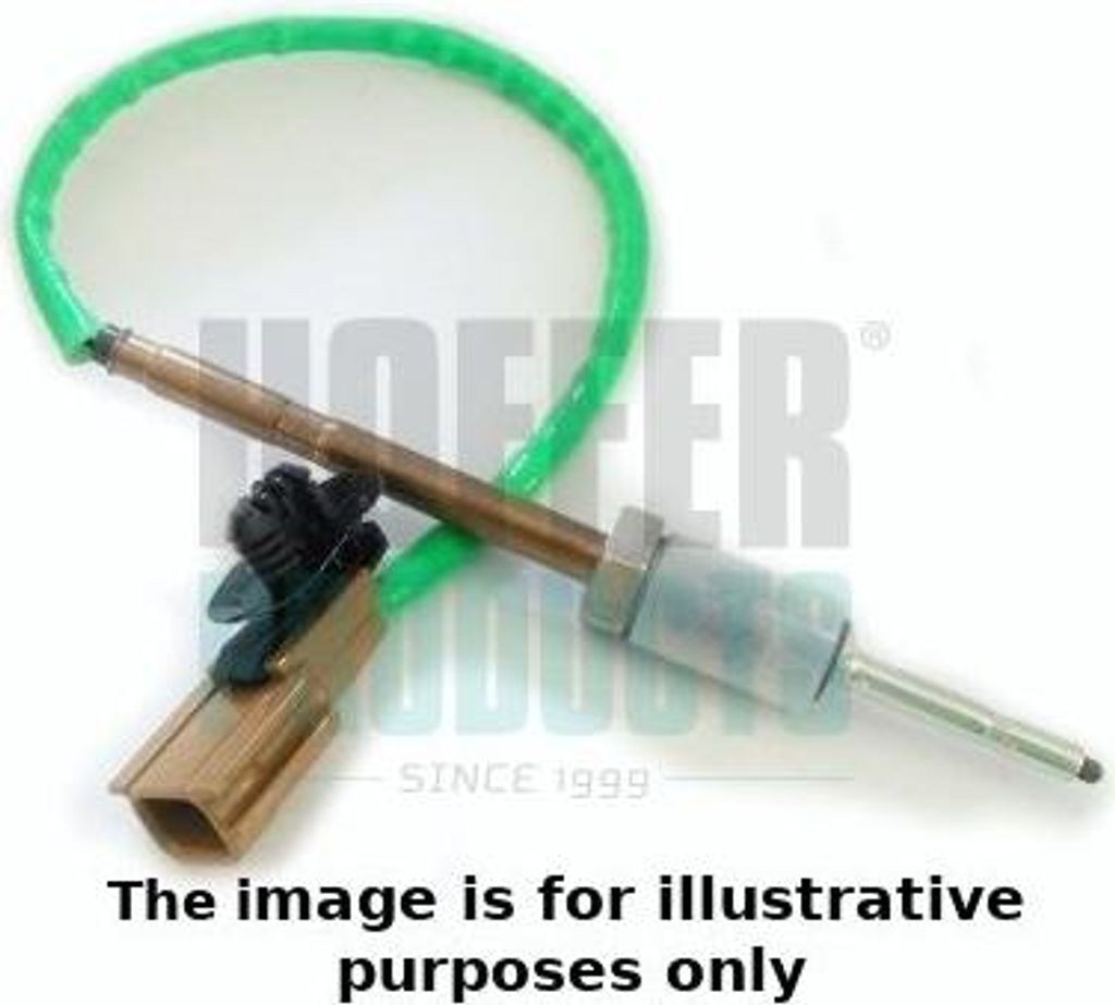 HOFFER 7452186E Abgastemperatursensor OE 95519146 kompatibel mit Trafic, Espace, Vivaro, X-Trail, Qashqai, NV300, Vito