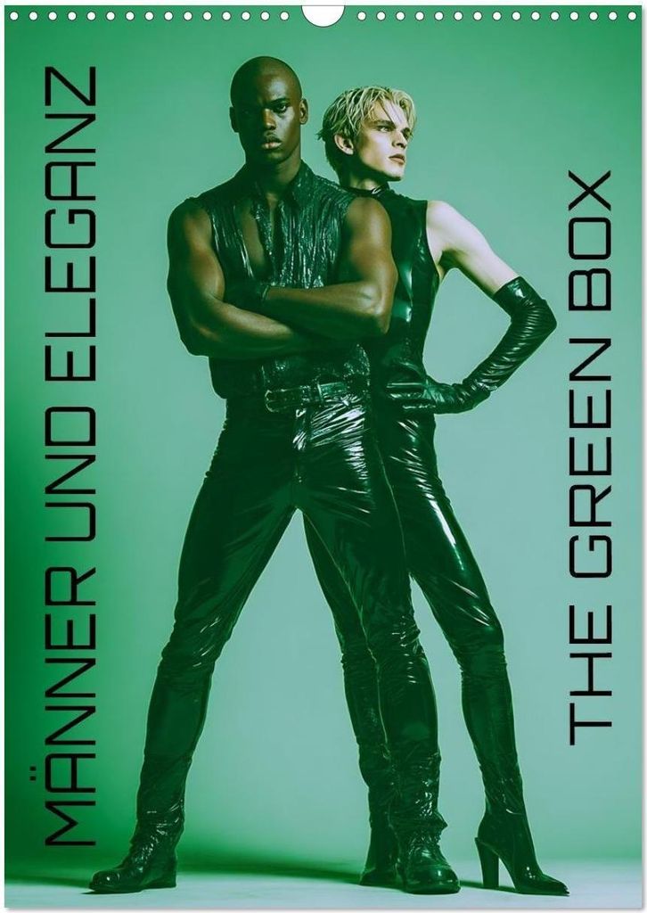 Männer und Eleganz - The Green Box (Wandkalender 2026 DIN A3 hoch), CALVENDO Monatskalender
