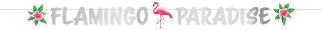 Flamingo Paradies Girlande 135x15cm