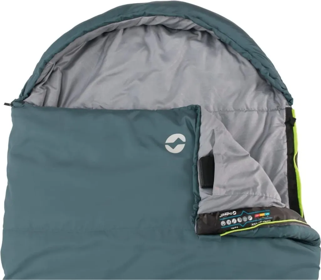 Sac de couchage Outwell Campion Lux Teal - Idéal pour Camping et Rando - 5