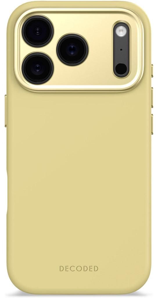 Decoded Silicone Backcover Apple iPhone 17 Pro Yuma Yellow, Produktbild 