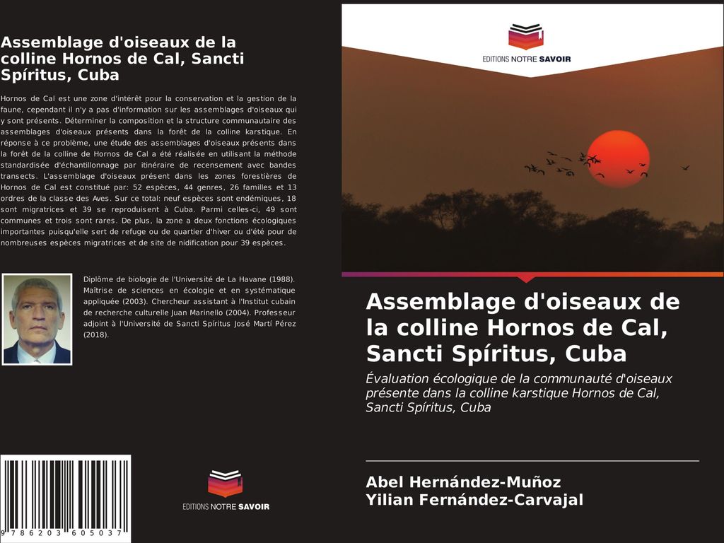 Assemblage d'oiseaux de la colline Hornos de Cal, Sancti Spíritus, Cuba