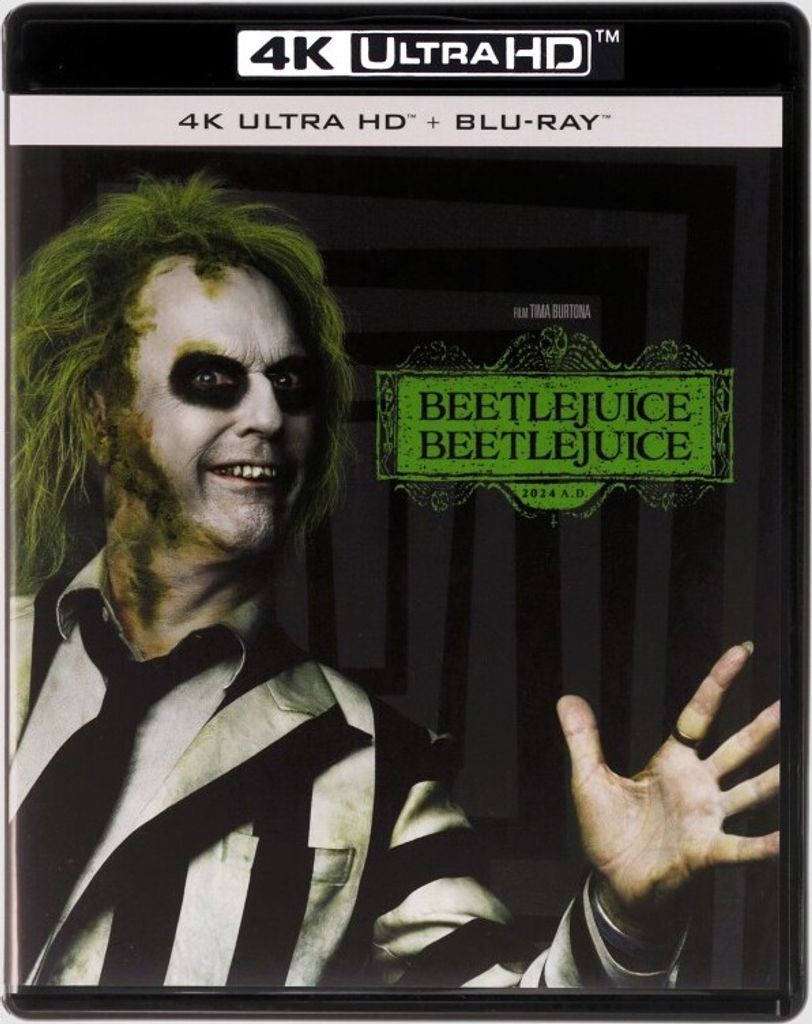 Beetlejuice Beetlejuice, 2 Blu-ray 4K