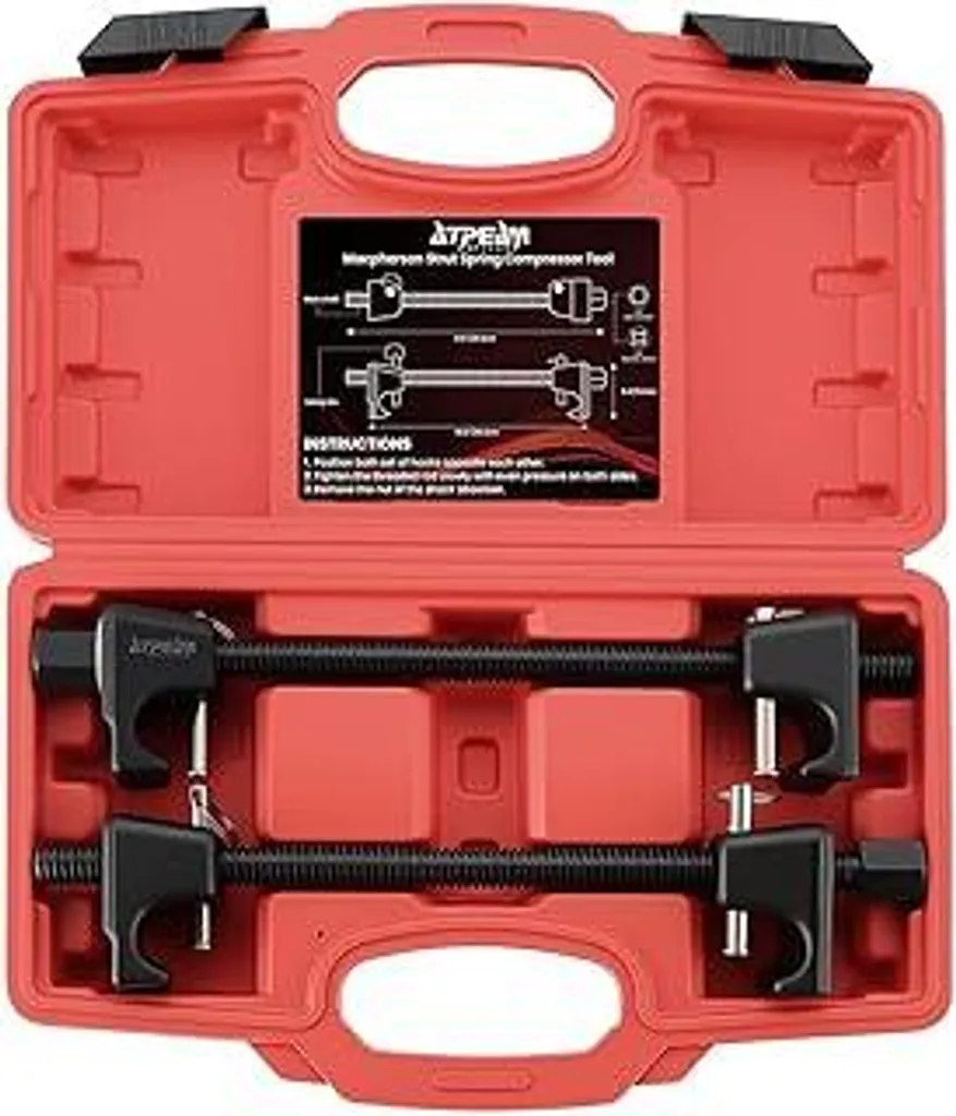 ATPEAM Set 2 Tenditori Molle Professionale per Auto e Moto 1/2"