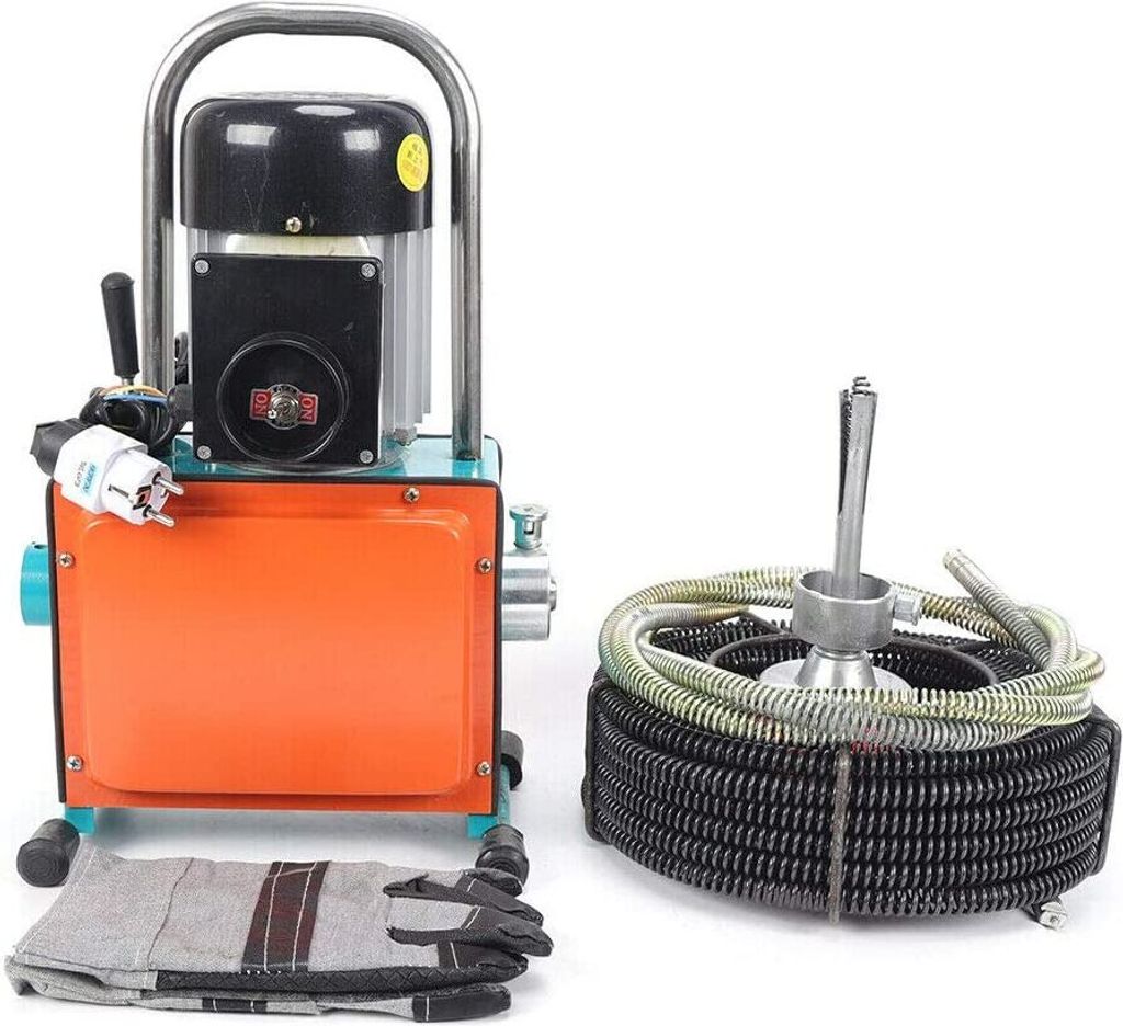 1500W čistič potrubí Čistící stroj na odtoky Elektrický Obrázek produktu 7