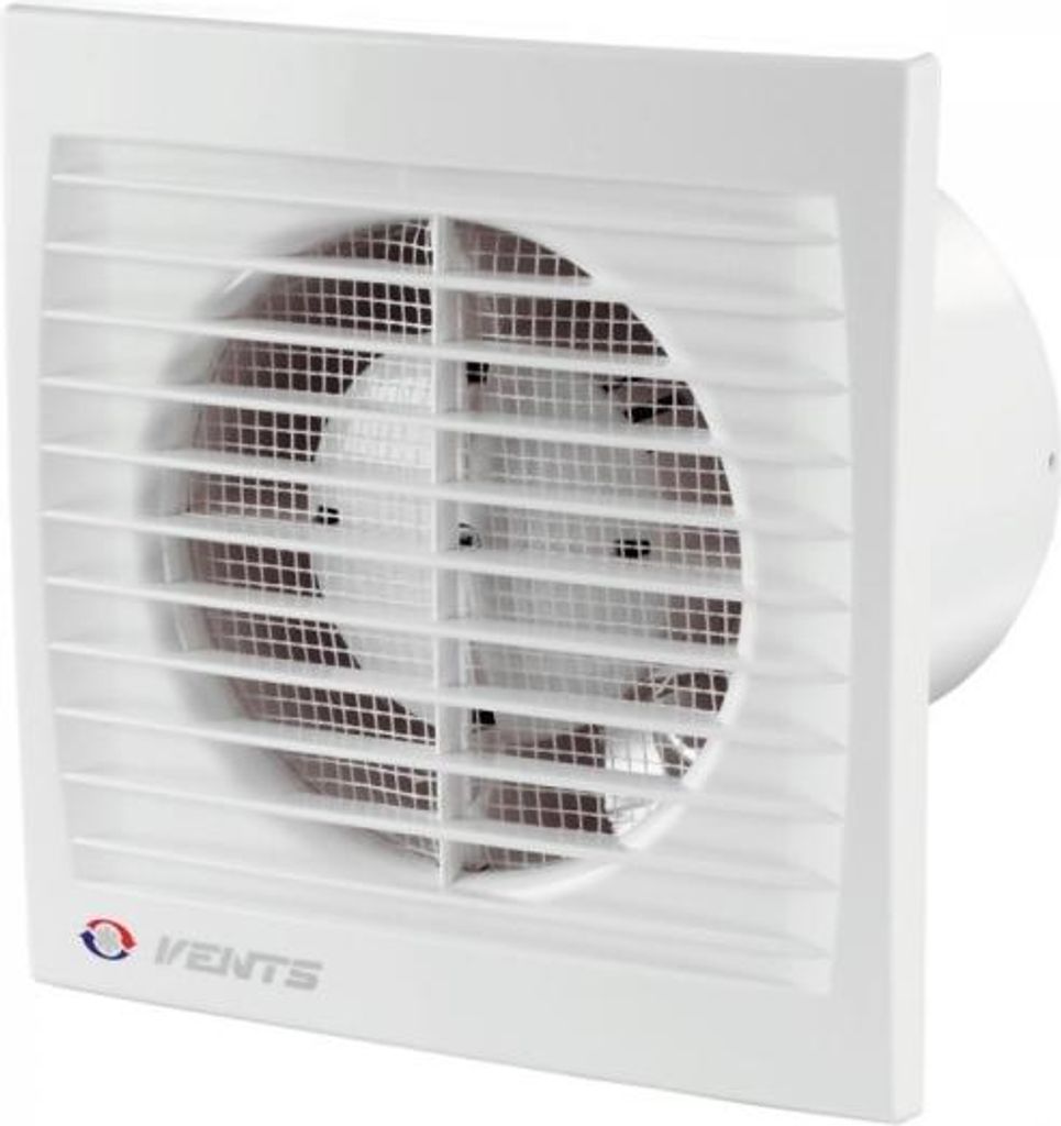 Kleinraumventilator Wandventilator Silenta-S 150 TH mit Nachlauf & Hygrostat