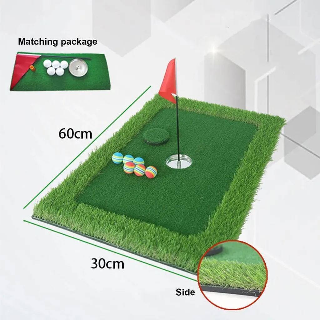 Jeu de piscine flottant golf pour animation de cour et d'extérieur - 3