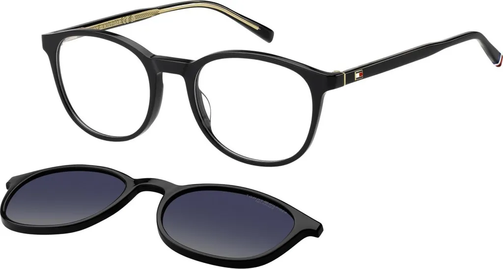 Lunettes Tommy Hilfiger TH 2268/C 807 - Monture Légère et Anti-Glisse Noir