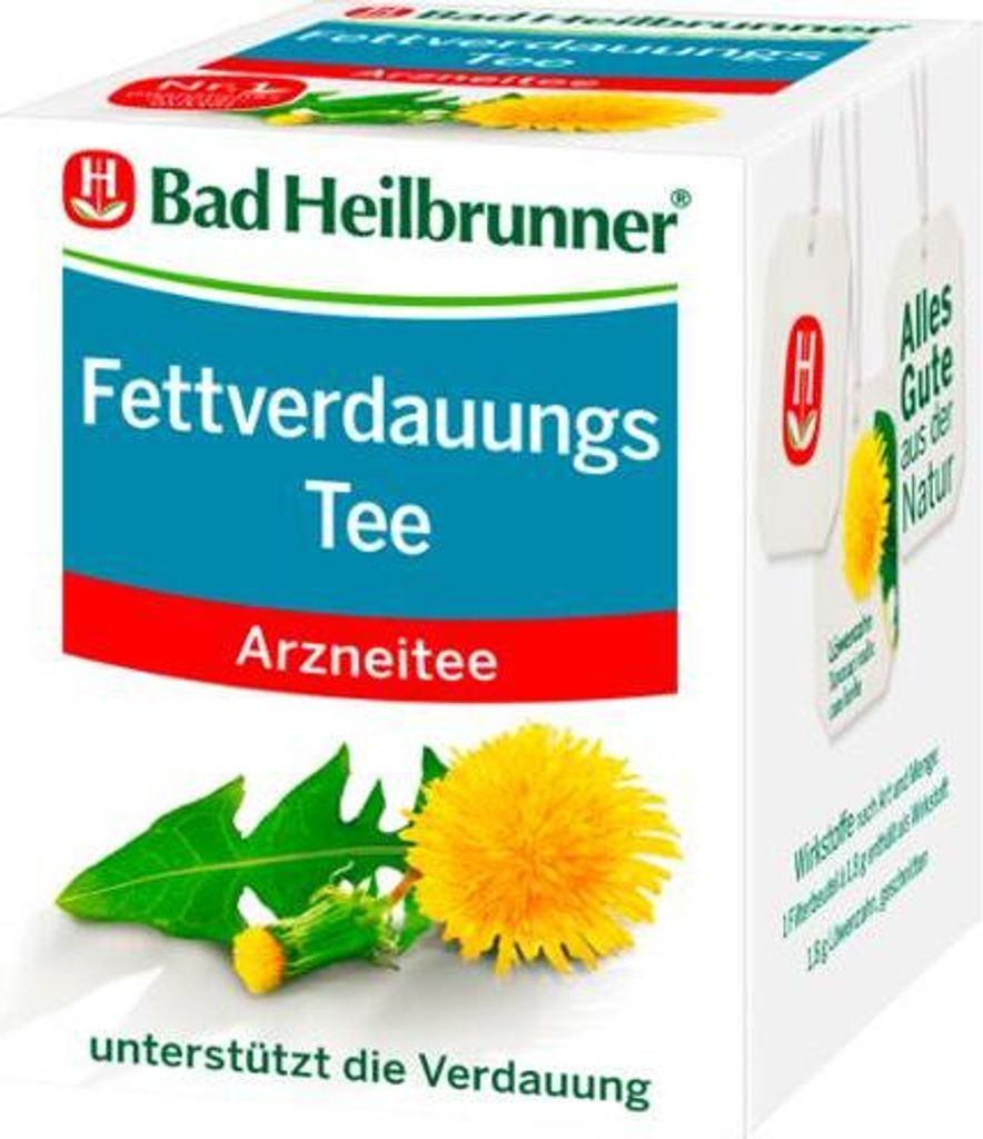 Bad Heilbrunner Tee Fettverdauung Filterbeutel 8 St Produktbild 