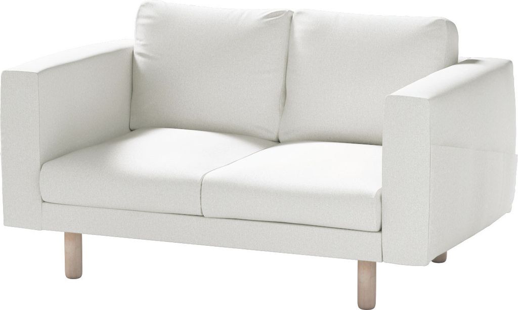 Dekoria Bezug für Norsborg 2-Sitzer Sofa, creme, Norsborg 2-Sitzer Sofabezug