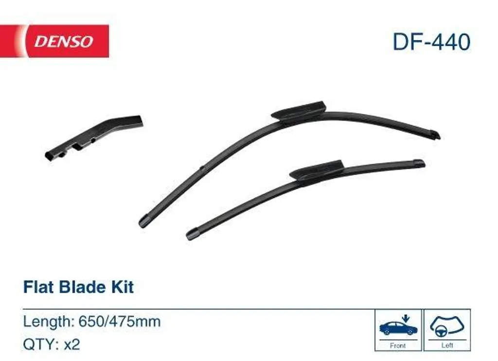 Essuie-glaces DENSO plats pour SUV MERCEDES-BENZ EQE X294 sans cadre