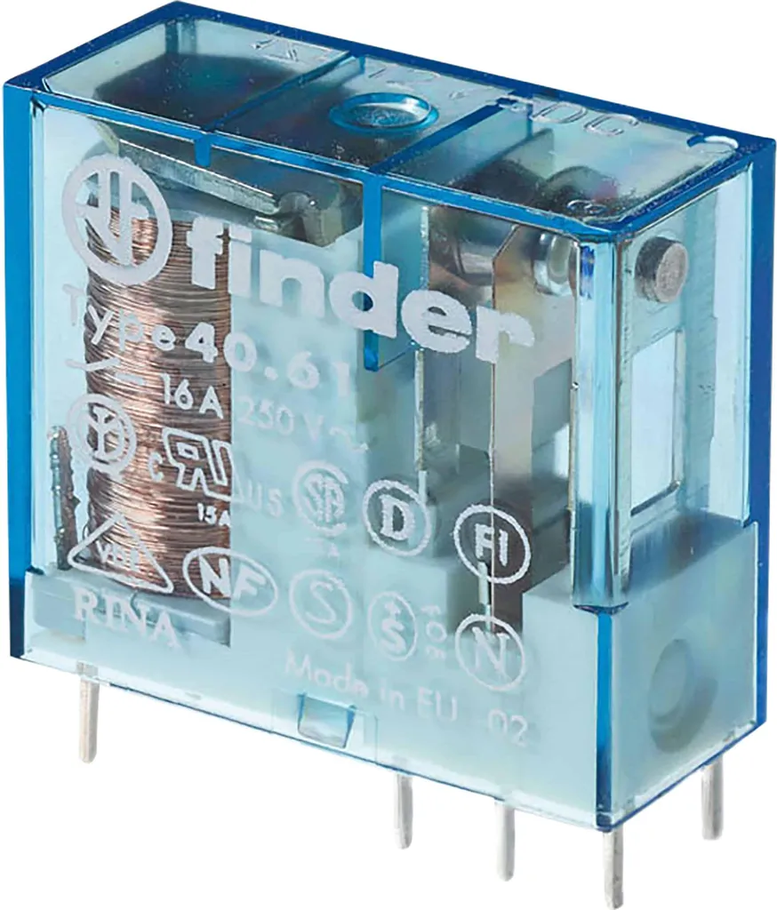 Finder 40.61.9.012.4000: Il Relè Definitivo 16A 12V per Elettronica