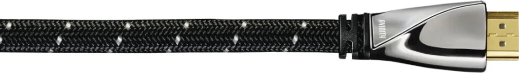 Câble HDMI High Speed 1m (00107769) avec gaine en tissu et filtre ferrites