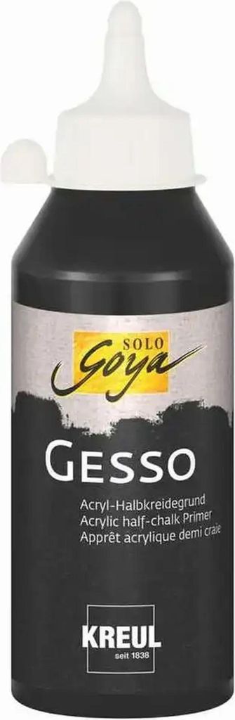 SOLO GOYA Gesso Schwarz 250 ml Produktbild 