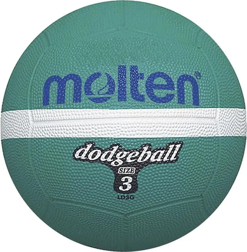 Ballon de Dodgeball Molten de Compétition Taille 3 pour Matchs en Salle