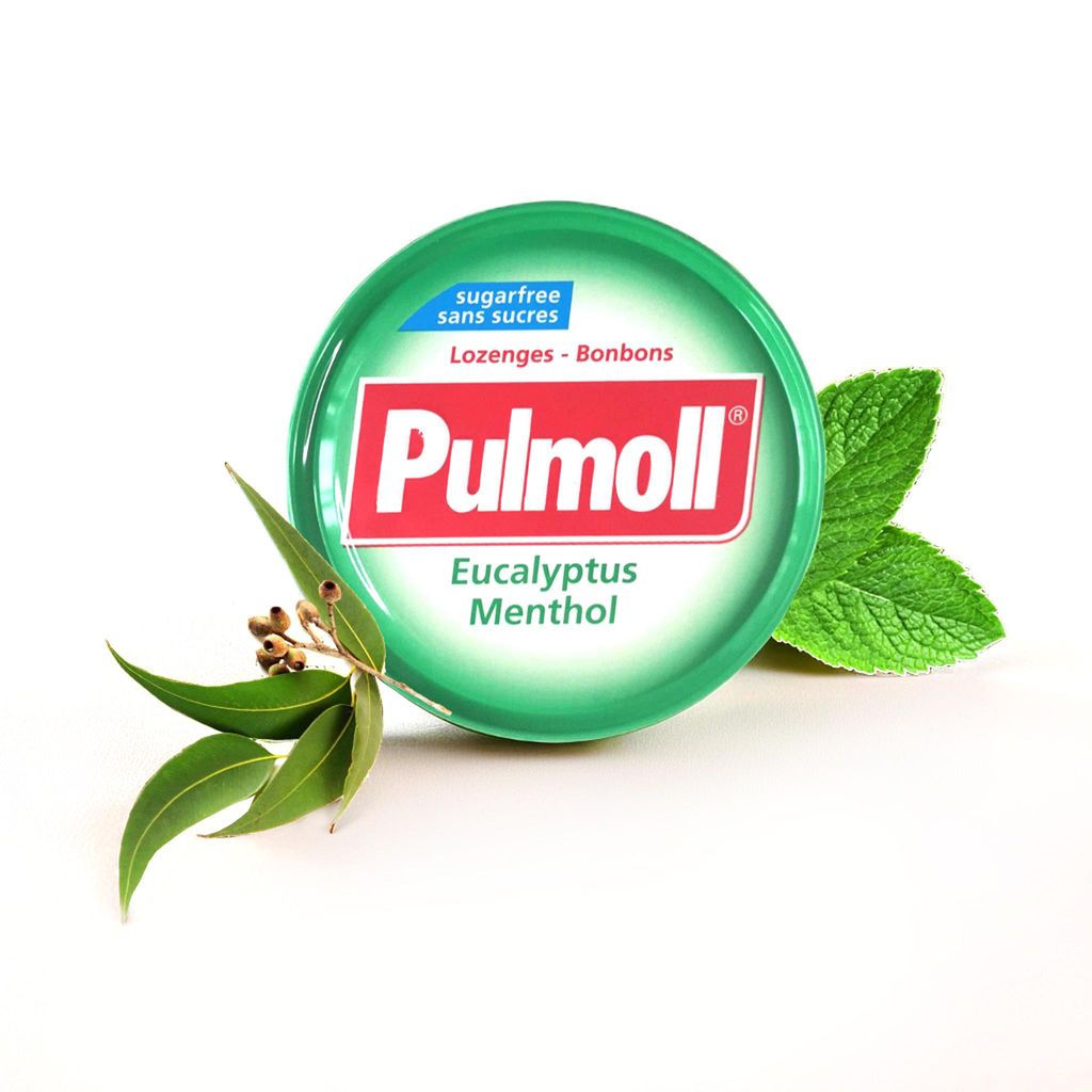 PULMOLL - Eucalyptus Menthol - Zuckerfreie Produktbild 