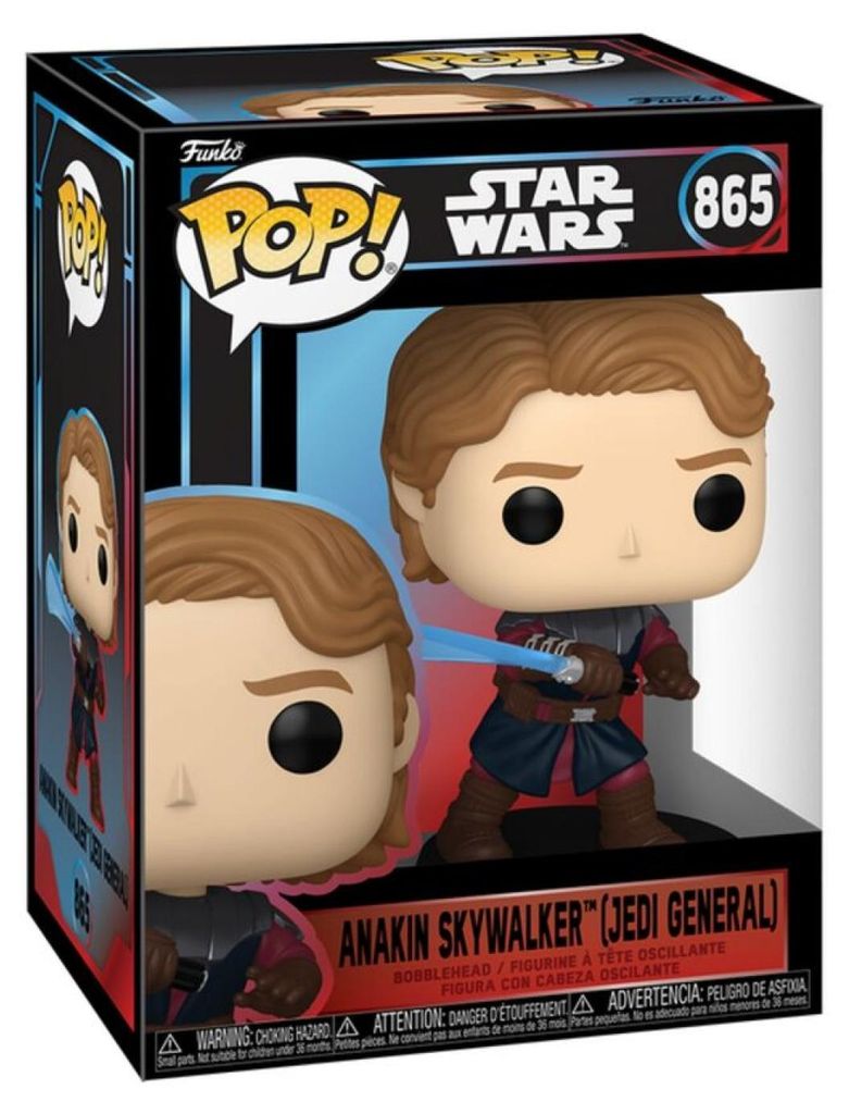 POP figure Star Wars Anakin Skywalker Jedi General #865 Produktbild 