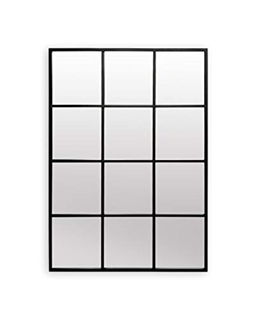 Soho Fensterspiegel Metallrahmen rechteckig