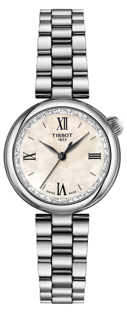 Tissot PRX Quarz Uhr 25 mm gelbgoldfarbenes Produktbild 