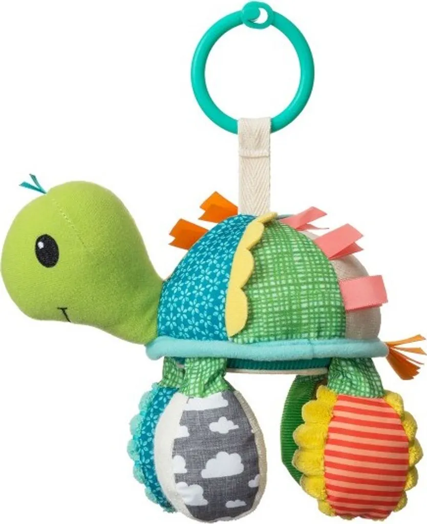 Miroir d'Éveil Incassable Infantino Mirror Pal Tortue contre l'Ennui Bébé