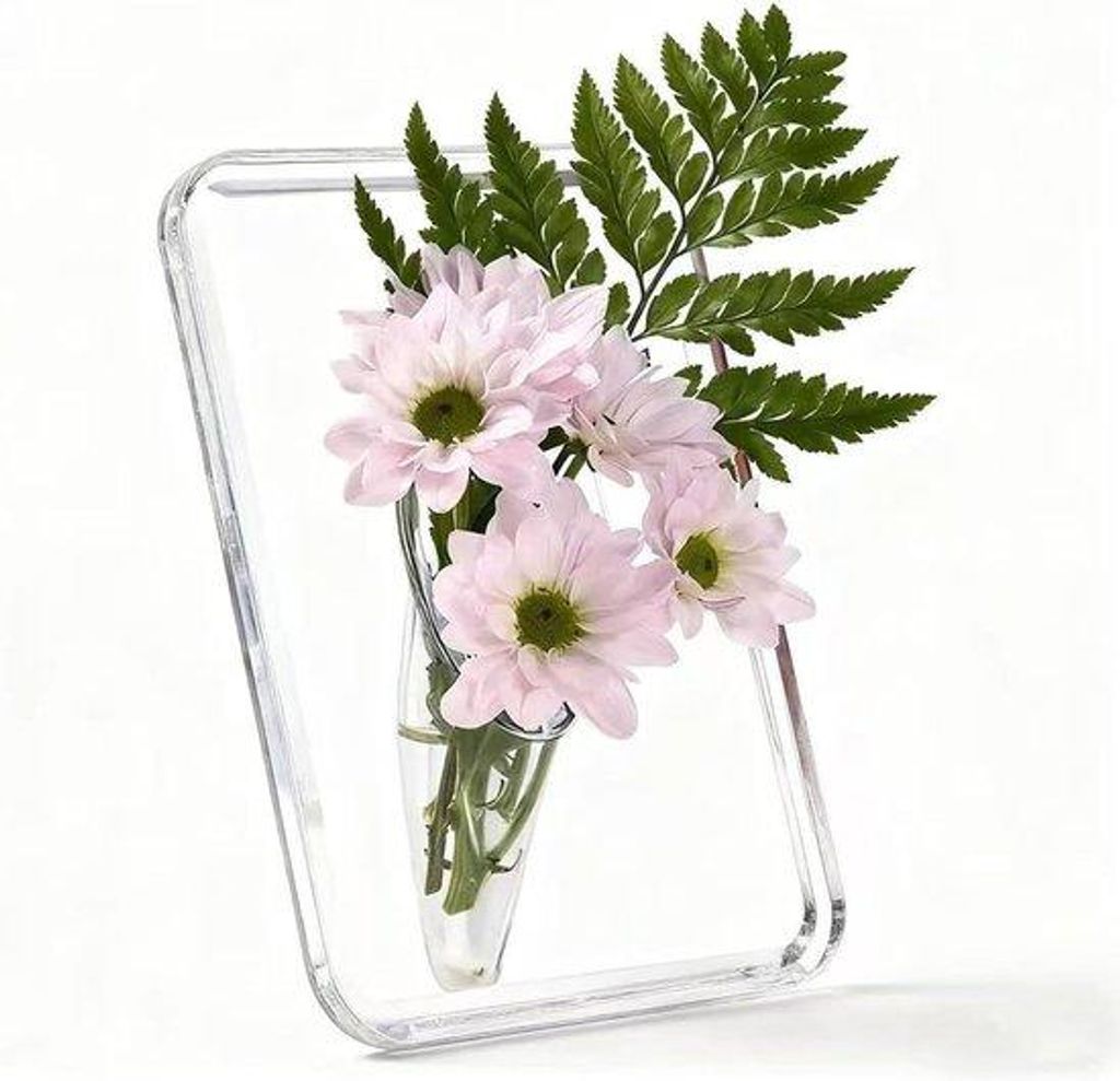 Transparanter Acryl-Blumenbecken – kleine, moderne Tischbecken für Hydrokultur, ideal für Wohnzimmer, Hochzeiten und andere Anlässe.