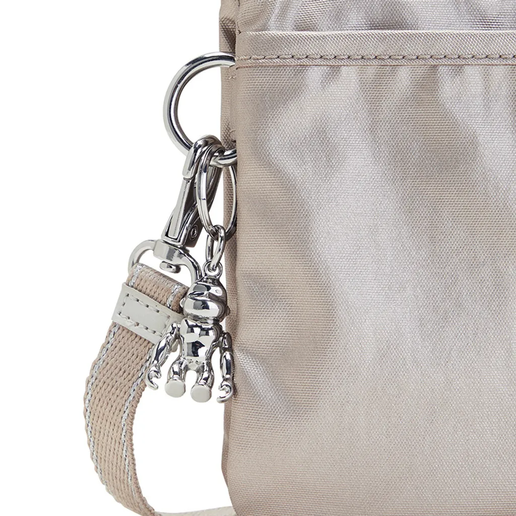 Petit Sac à Bandoulière Kipling Riri Metallic Glow avec Multi-Poches - 4