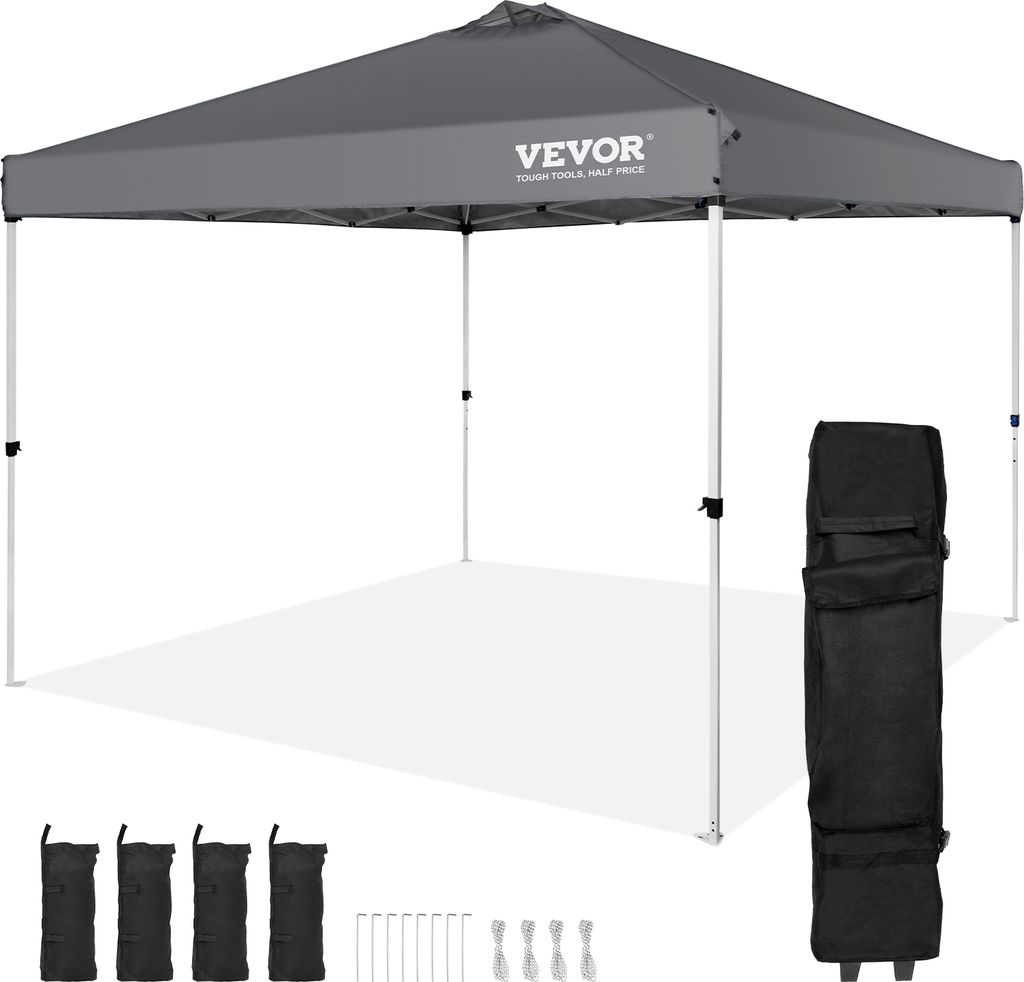 VEVOR gazebo 304,8x304,8x320cm tenda da giardino Immagine del prodotto 
