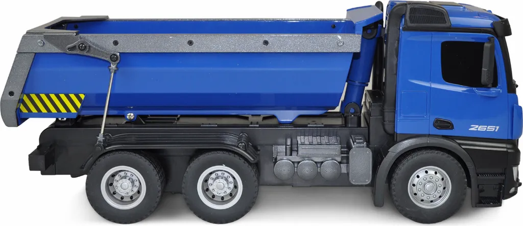 Benne Basculante RC Arocs Amewi : Camion Bleu avec Batterie Rechargeable - 3