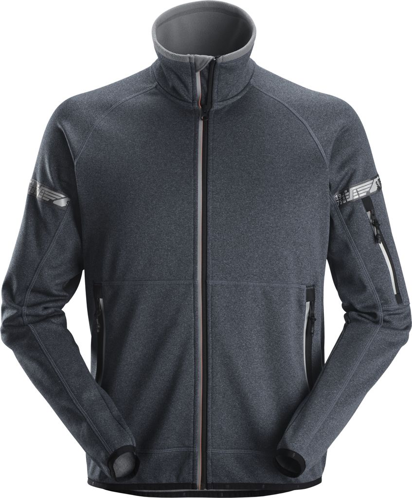 Snickers Fleecejacke grau 37.5 Gr. XL