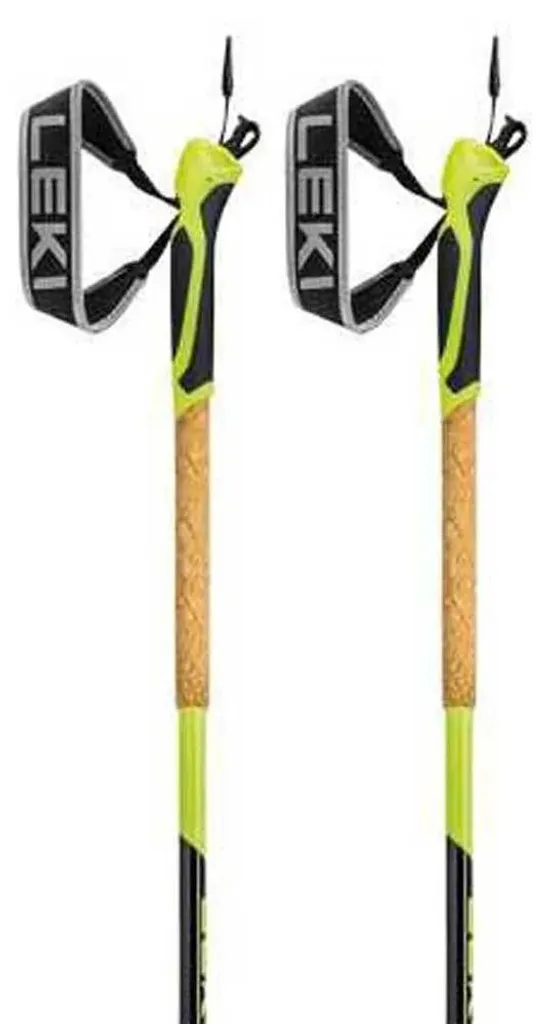 Bâtons Leki Alpino Mezza Train 145 cm : stabilité et appui ski rando