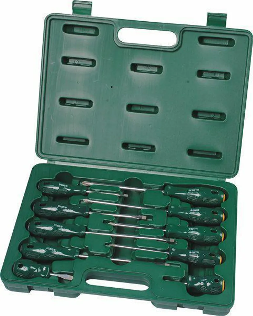 Jeu de tournevis SATA 09304E idéal pour mécanique et maintenance