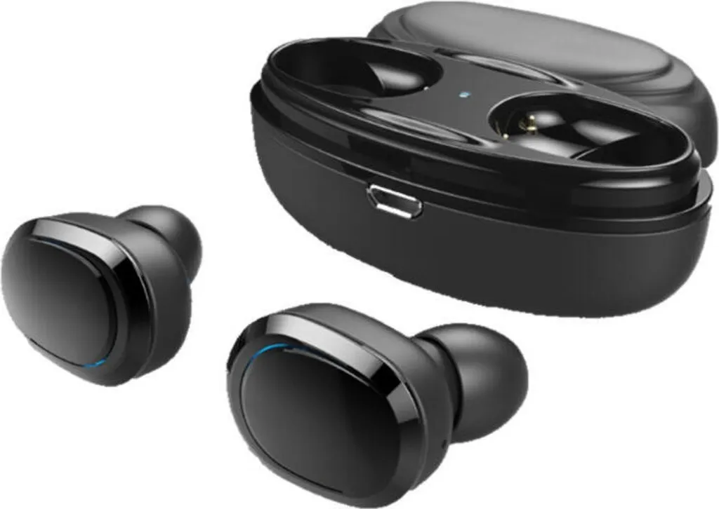 Telefono Sportivo TWS T12 Nero: Impermeabile IPX8 Bluetooth 5.3