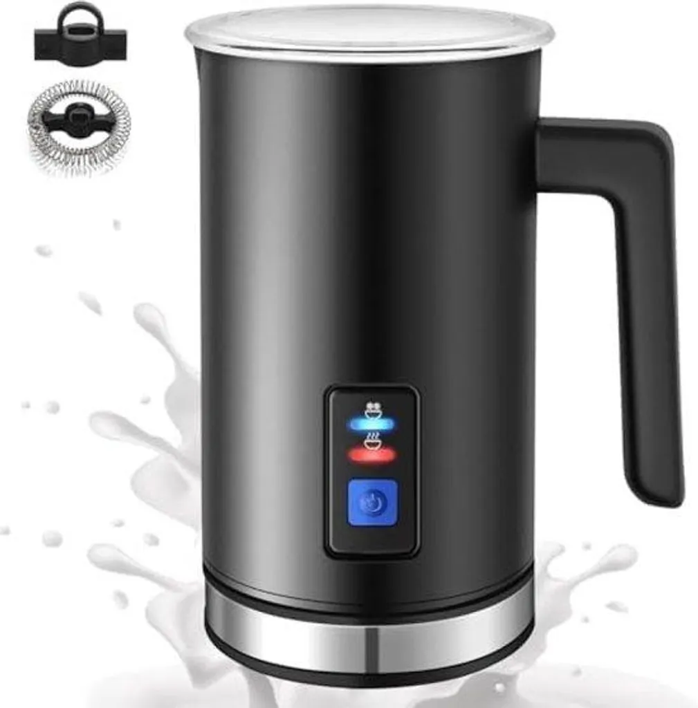 Émulsionneur de lait automatique 500W silencieux pour mousse onctueuse