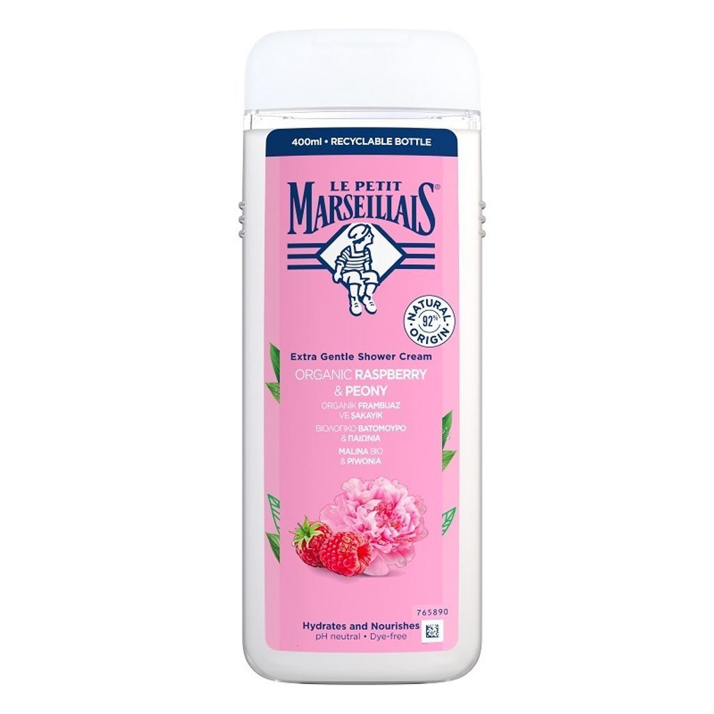 Le Petit Marseillais Duschgel Himbeere & Pfingstrose, 400 Produktbild 