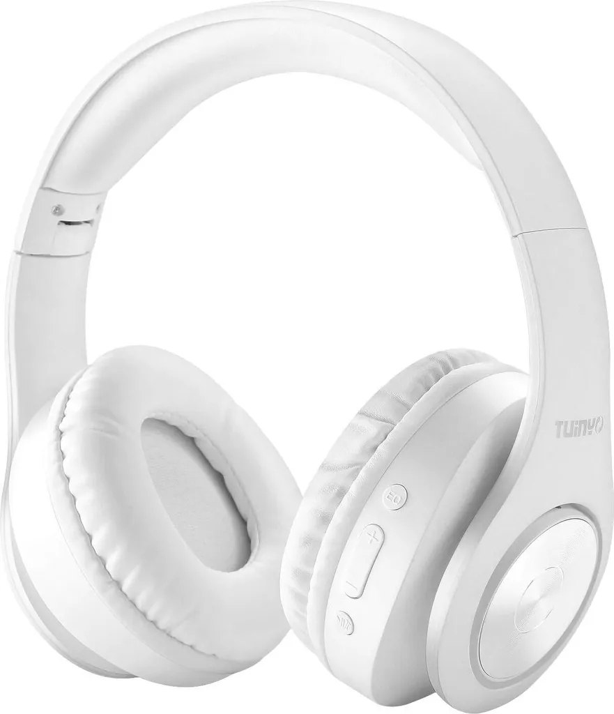 Cuffie Bluetooth Over Ear Hi-Fi - Bassi Profondi e Memory Protein