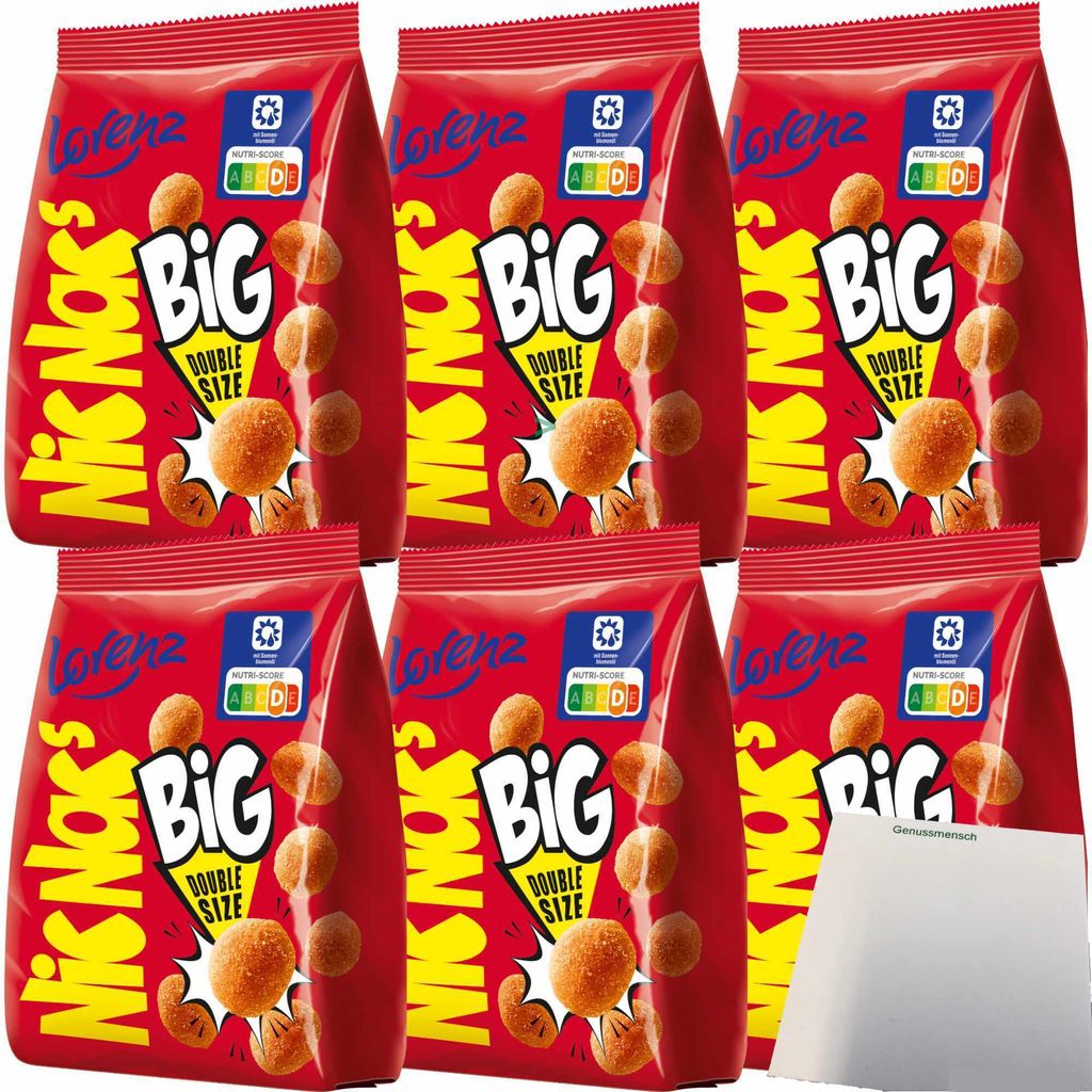 Lorenz Nic Nac´s Bignac´s Original Erdnüsse in knuspriger Produktbild 
