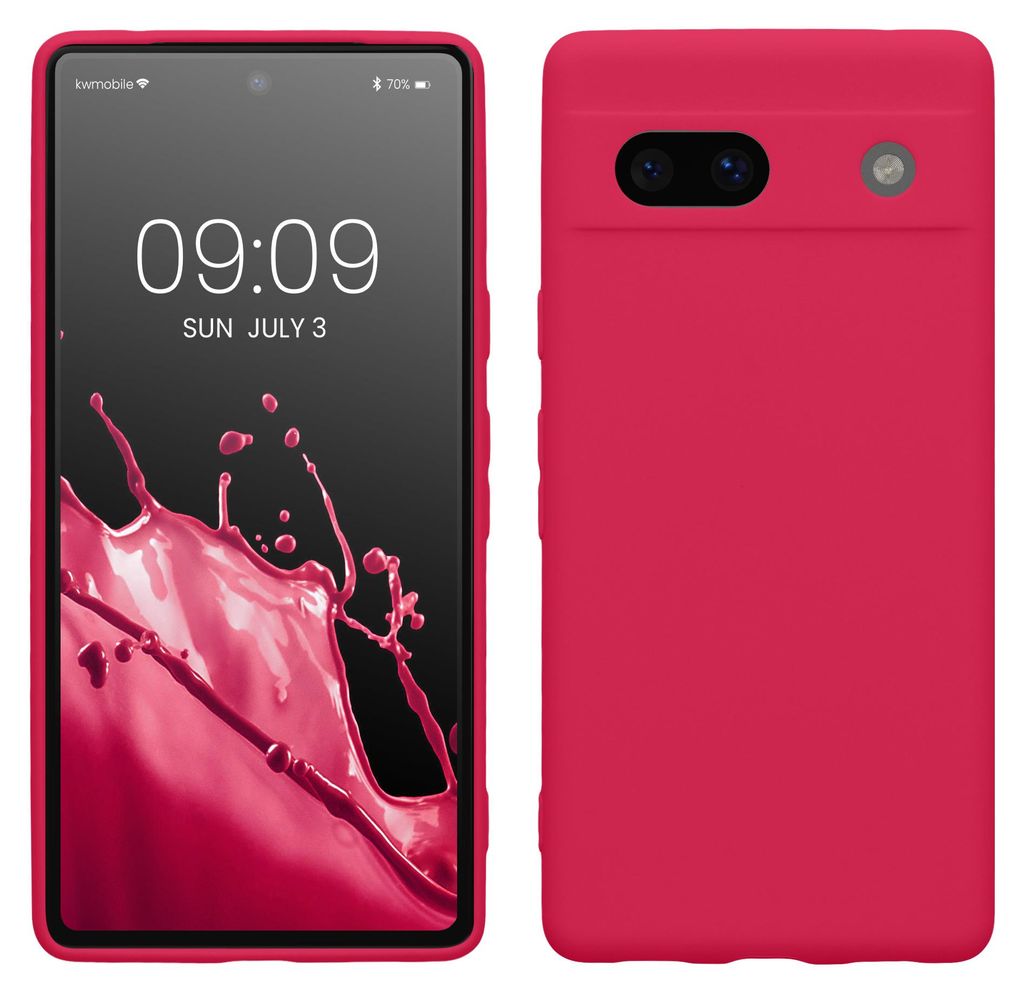 kwmobile Handyhülle für Google Pixel 7a Hülle - weiches Produktbild 