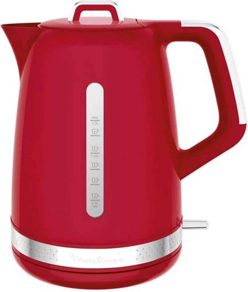 Bouilloire Moulinex 1.7 L Rouge pour vos thés et cafés en famille