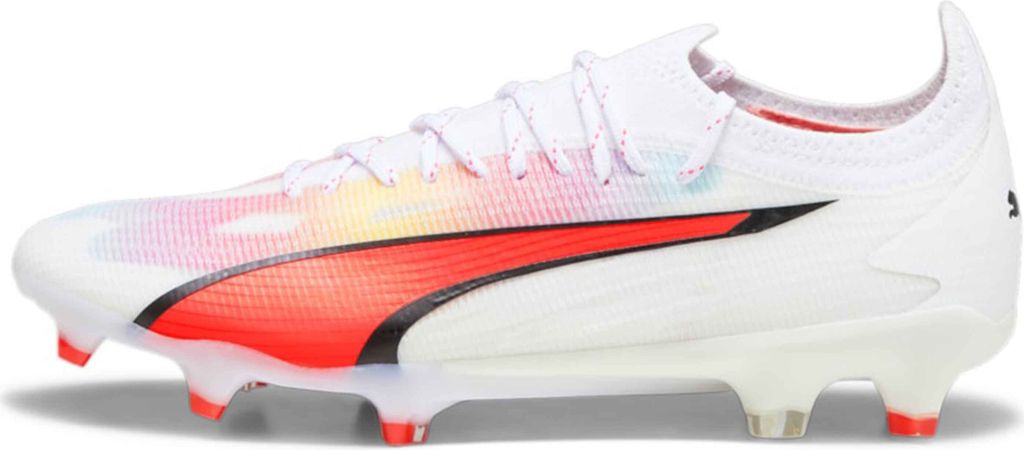 Puma ULTRA ULTIMATE FG/AG Wn's Sportschuhe in Übergrößen Weiß 107507-01 große Damenschuhe, Größe:42.5