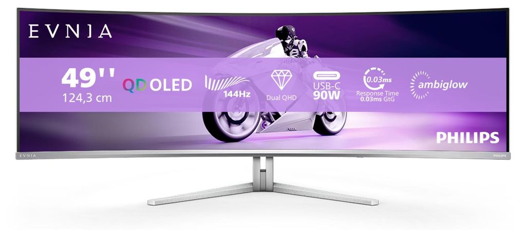 Philips 124,3cm(48,9") 49M2C8900L 32:09 2xHDMI+DP+USB-C Immagine del prodotto 