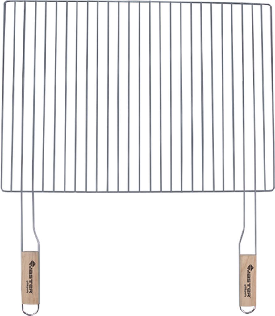 Ruszt grillowy z drewnianymi rączkami 54 x 38 cm Zdjęcie produktu 