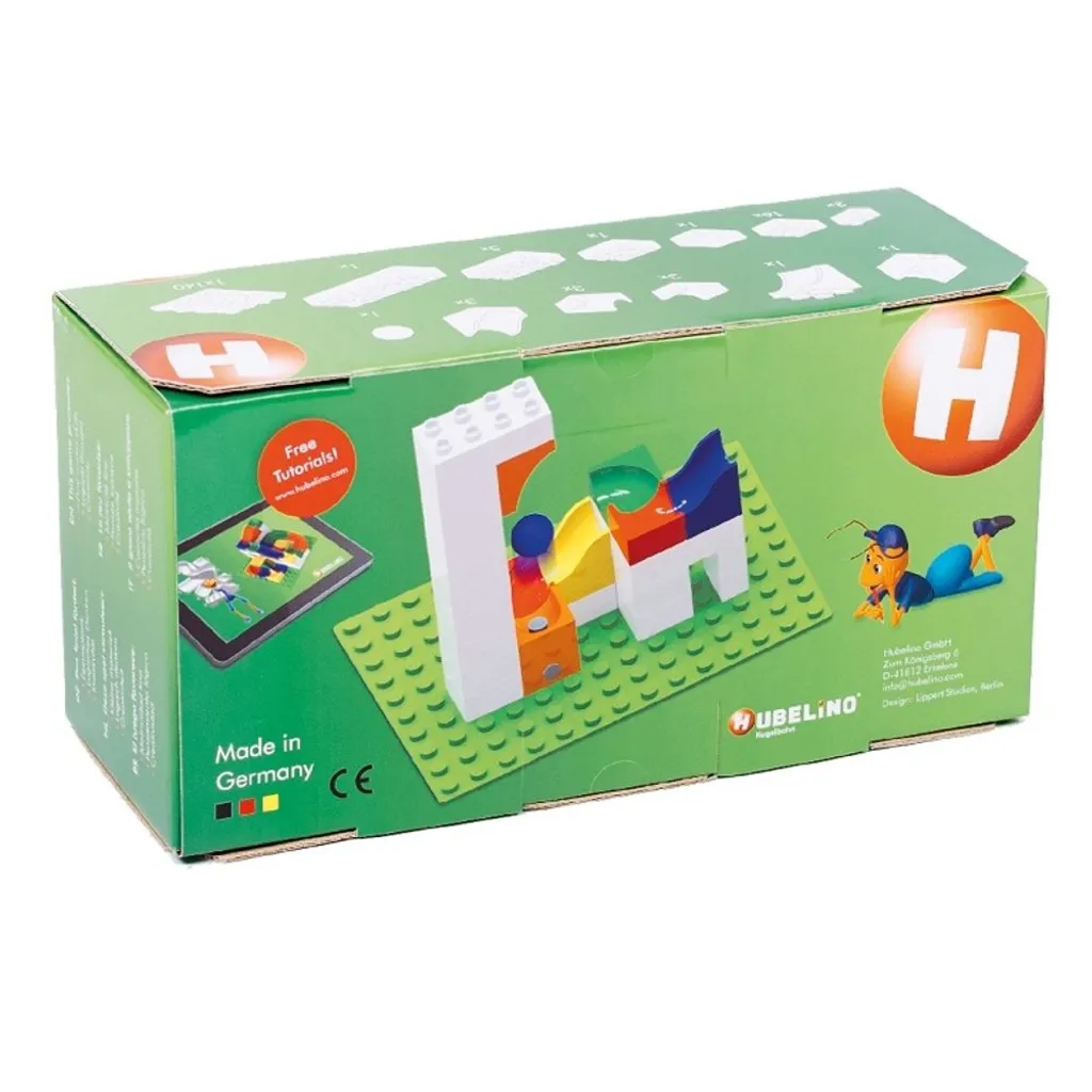 Hubelino Marble Track Expansion Set Catapult 41dlg - Circuit à billes