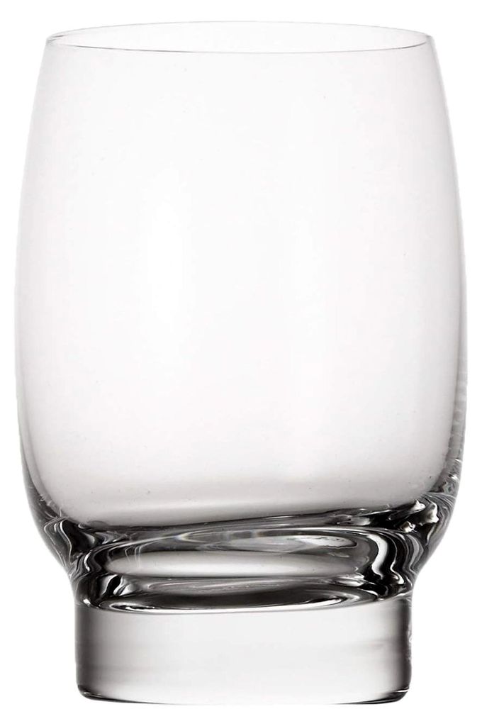 Zahnputzglas Elegance ohne Halter, transparent