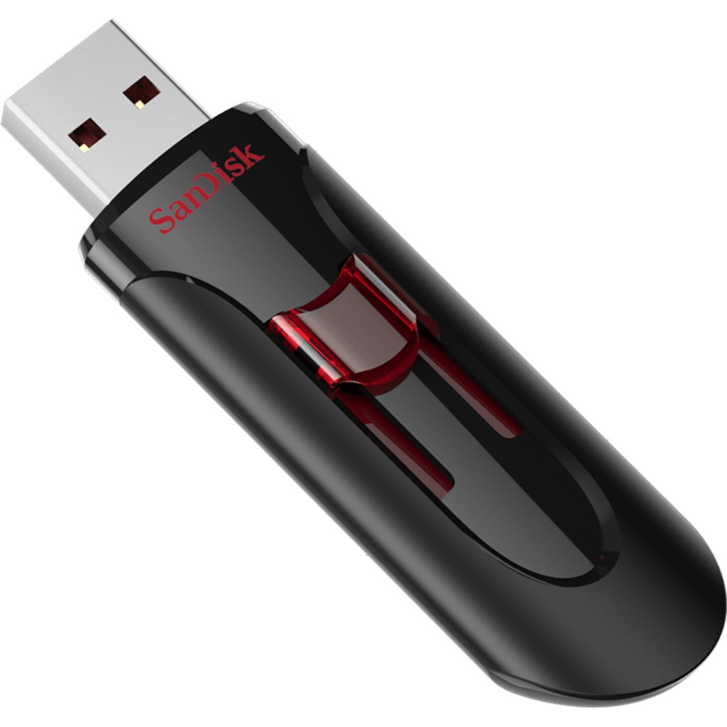 SanDisk UFM 128GB USB CRUZER GLIDE 3.0, 128 GB, USB Typ-A, Produktbild 