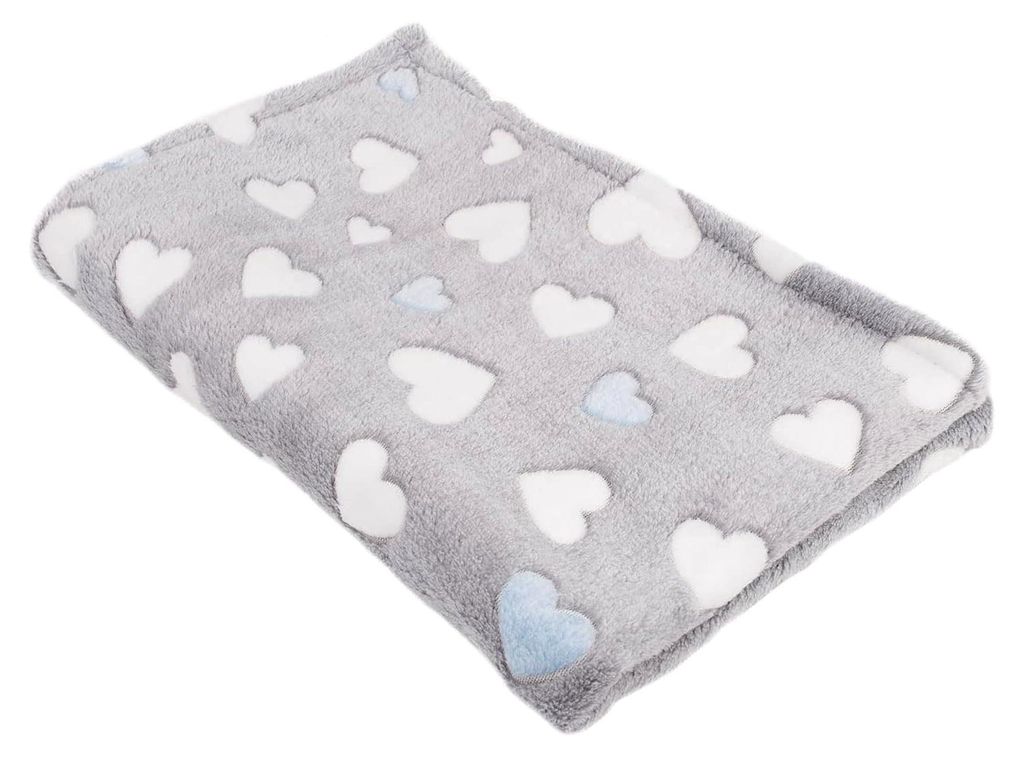 Hundedecke und Katzendecke | Fleecedecke für Hunde und Katzen | Kuscheldecke für Haustiere | Decke für kleine und mittlere Hunde und Katzen | Fa...