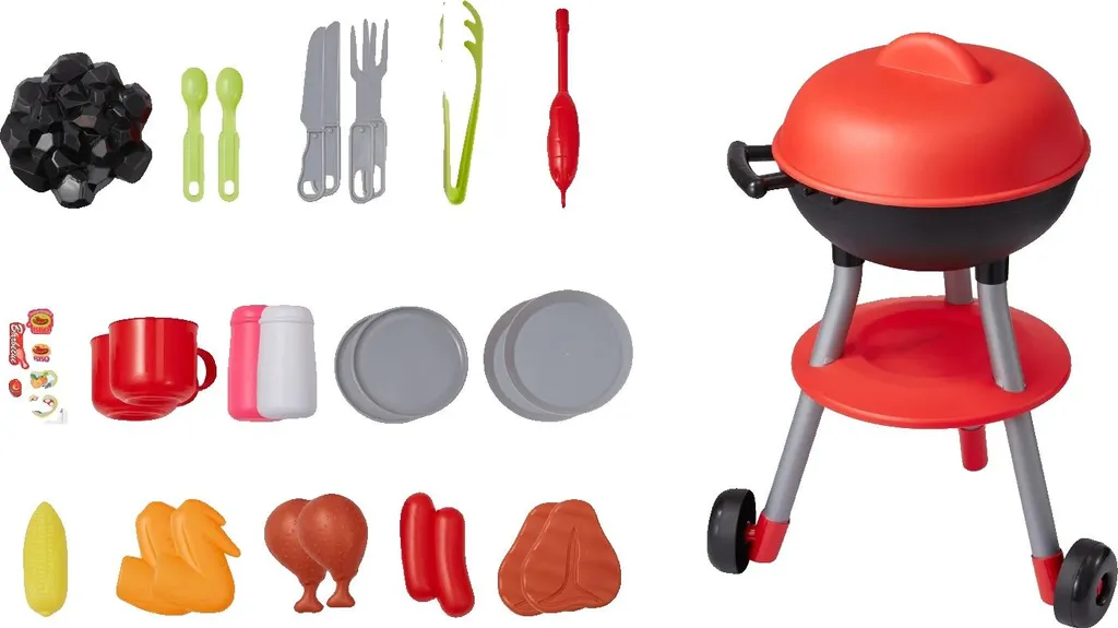 Jeu de BBQ Interactif 28 pcs : Sons réalistes et accessoires variés