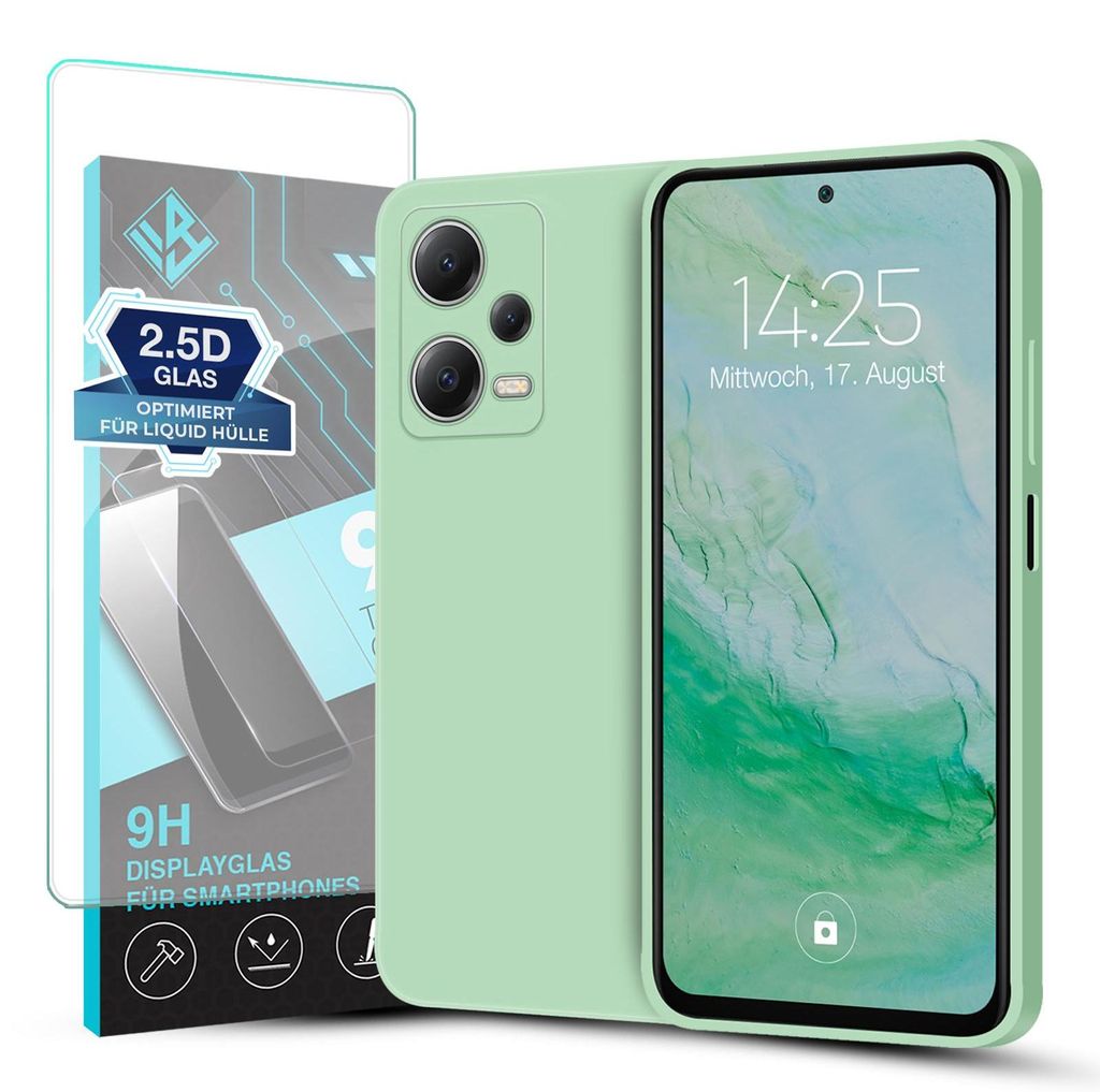 Hülle für Xiaomi Redmi Note 12 mit 9H Displayglas Produktbild 